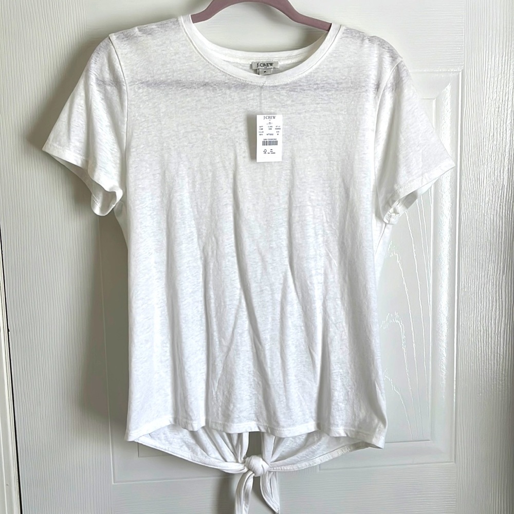J CREW TOP size M white color very pretty style